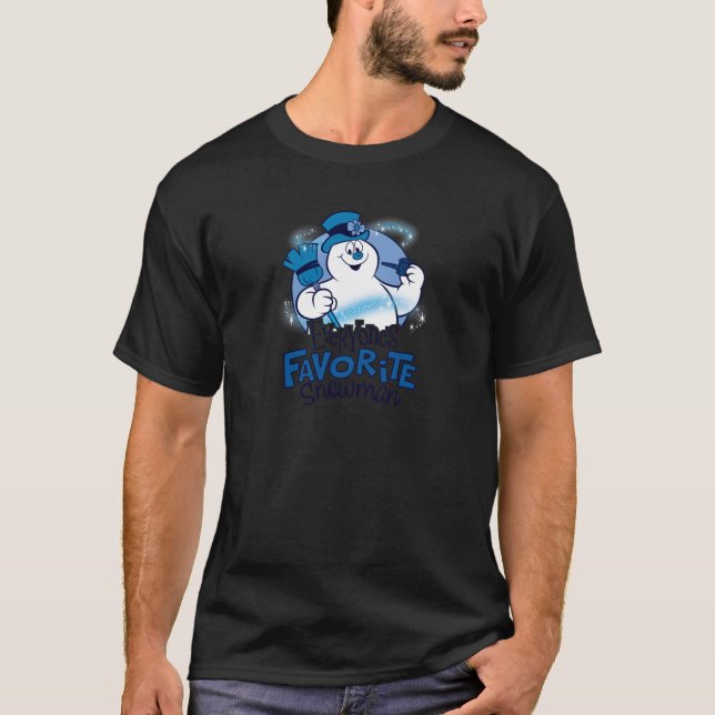 Camiseta Frosty O Boneco de Neve Querido de Todos (Frente)