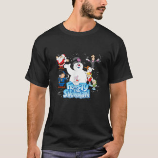 Camiseta Frosty O Homem de Neve Elenco do Frosty