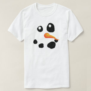Camiseta Frosty, o Snowman a sorrir