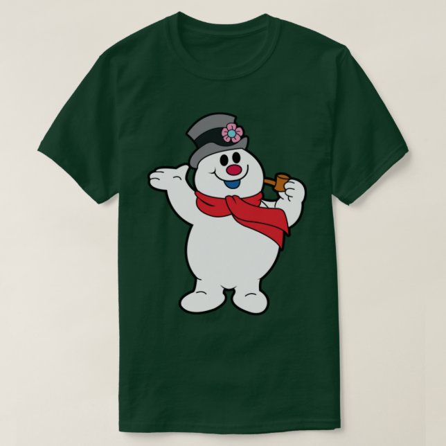 Camiseta Frosty The Snowman (Frente do Design)