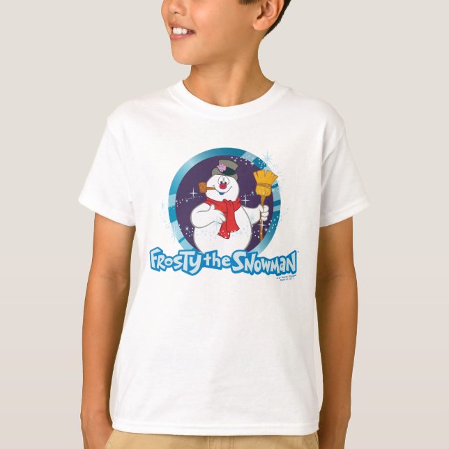 Camiseta Frosty the Snowman™ | Magical Frosty Portrait (Frente)