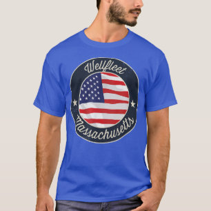 Camiseta Frota do Bem-Estar - Patriótico Massachusetts Souv