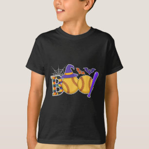 Camiseta Frouxo Boo Sinistro Fantasia de Halloween Abóbora