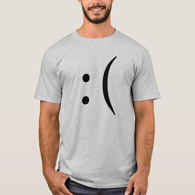 Camiseta Frowny enfrenta (Frente)