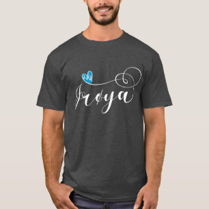 Camiseta Frøya Flag Heart, Trøndelag, Noruega