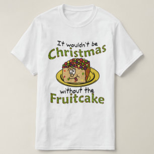 Camiseta Fruitcake engraçado dos desenhos animados do Nata