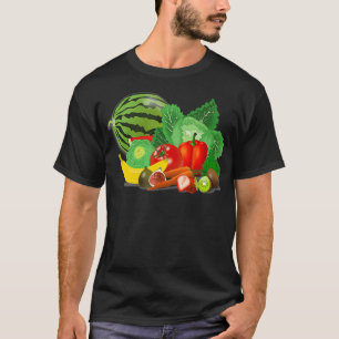 Camiseta Fruits Vegetables Nutritionist Dietitian Health Nu