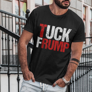 Camiseta Frump anti Donald Trump engraçado da dobra