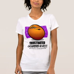Camiseta FRUSTRANTE - laranja
