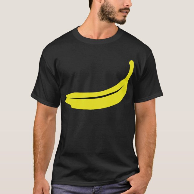 Camiseta fruta amarela da banana (Frente)