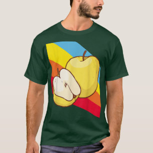 Camiseta Fruta amarela da maçã Vegan Vegetarian