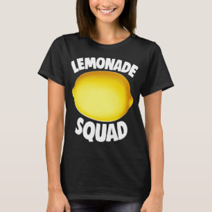 Camiseta Fruta Amarelo Tropical de Verão na Esquadra de Lim