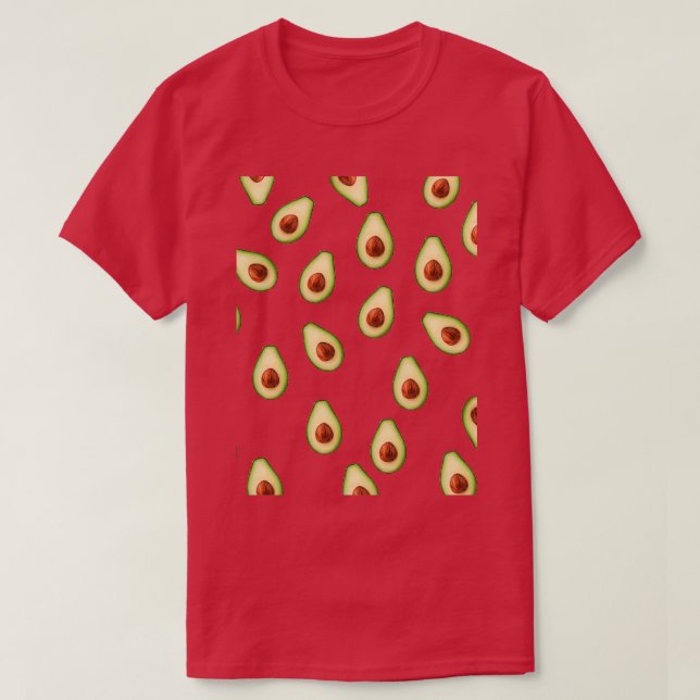 Camiseta Fruta Avocado Classic TSirt (Frente do Design)
