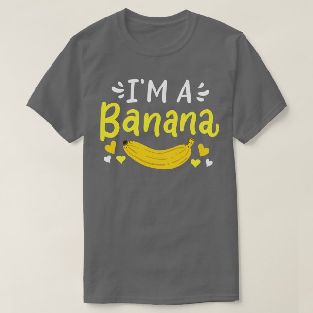 Camiseta Fruta Banana Costume (Frente do Design)