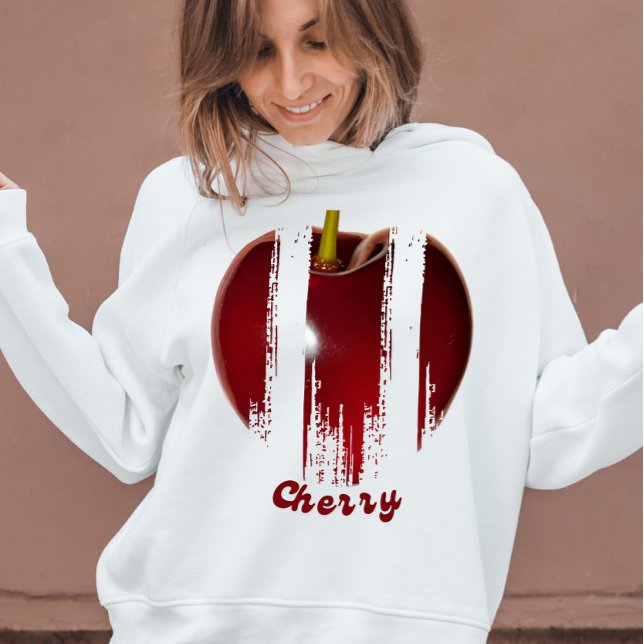 Camiseta Fruta "Cherry" do Traço de Pincel (Criador carregado)