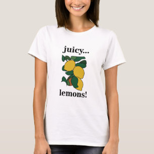 Camiseta Fruta cítrica limão verão