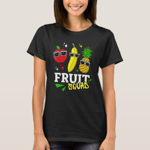 Camiseta Fruta Comida Vegan Men Meninas 1