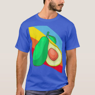 Camiseta Fruta de abacate Comida vegetariana
