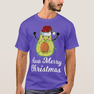 Camiseta Fruta de abacates Lover Xmas que combina com engra