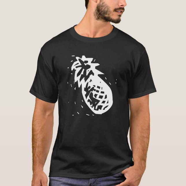 Camiseta Fruta de abacaxi (Frente)