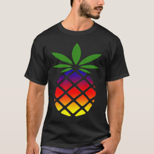 Camiseta Fruta de abacaxi Aloha praia Havaí