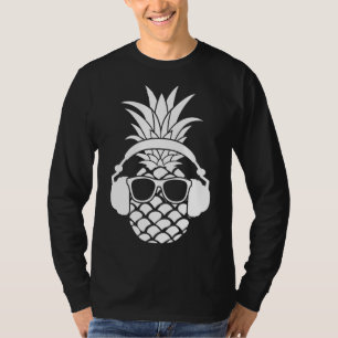 Camiseta Fruta de abacaxi Bar de praia Humor Engraçado