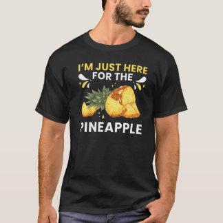 Camiseta Fruta de abacaxi Juice Engraçado Cotações havaiana