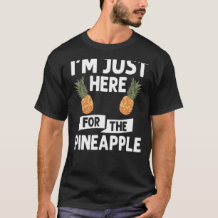 Camiseta Fruta de abacaxi Sumo de Plantas Havaí Cotações 1