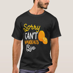 Camiseta Fruta de Árvore Kumquat Recebe Marmalada de Planta