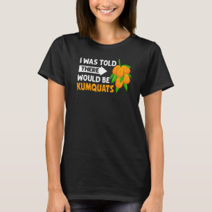 Camiseta Fruta de Árvore Kumquat Recebe Marmalada de Planta