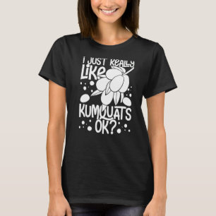 Camiseta Fruta de Árvore Kumquat Recebe Marmalada de Planta