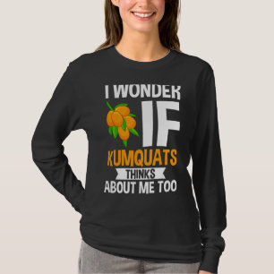 Camiseta Fruta de Árvore Kumquat Recebe Marmalada de Planta