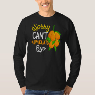 Camiseta Fruta de Árvore Kumquat Recebe Marmalada de Planta