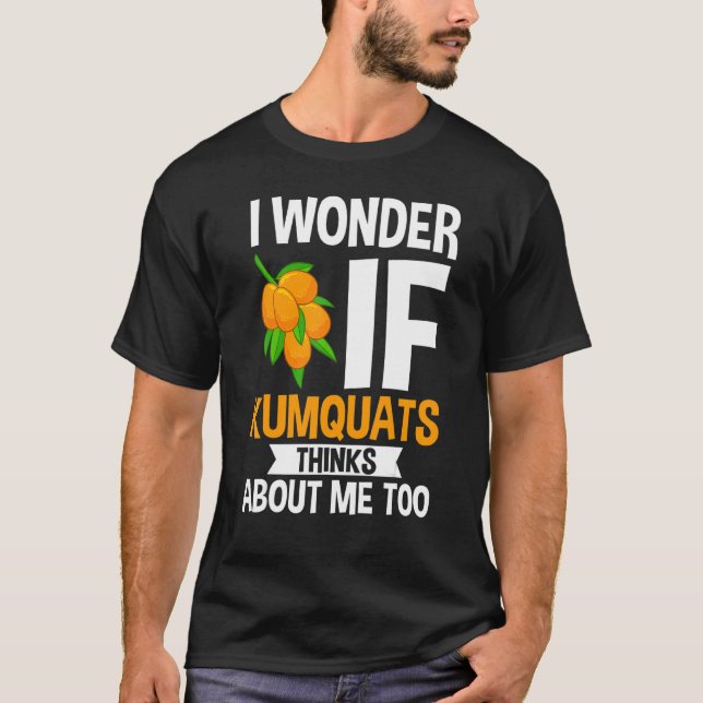 Camiseta Fruta de Árvore Kumquat Recebe Marmalada de Planta (Frente)