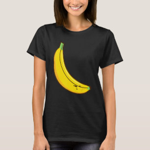 Camiseta Fruta de Banana Cuja Figurina Banana Vegan L