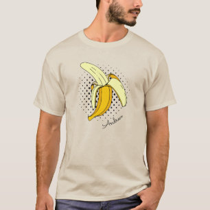 Camiseta Fruta de Banana Retrorada Pop