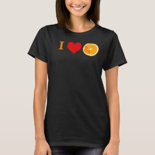 Camiseta Fruta de Citros Laranja