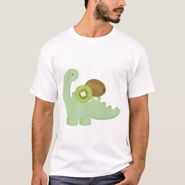 Camiseta fruta de dinossauro (Frente)