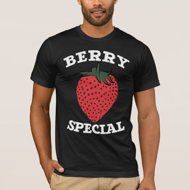 Camiseta Fruta de Foodie de Morango (Frente)