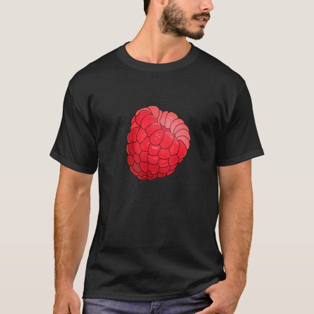 Camiseta Fruta de framboesa (Frente)