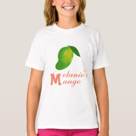 Camiseta Fruta de Mango e seu M inicial