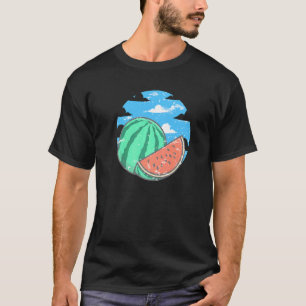 Camiseta Fruta de melancia Melon Beach Summer Surfe