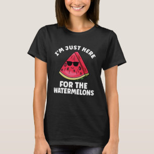 Camiseta Fruta de Melão de Melão, em bruto, para uso mascul