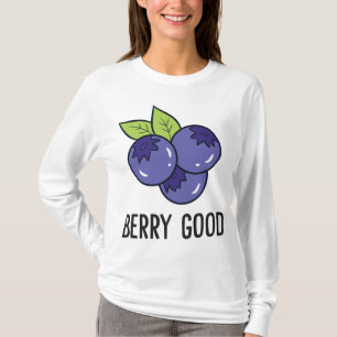 Camiseta Fruta de mirtilo Berry Boa Fruta de mirtilo Love B