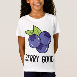 Camiseta Fruta de mirtilo Berry Boa Fruta de mirtilo Love B