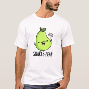 Camiseta Fruta De Pear Engraçada Com Tremores