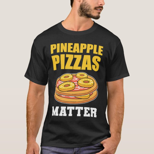 Camiseta Fruta de Pizzas de abacaxi (Frente)