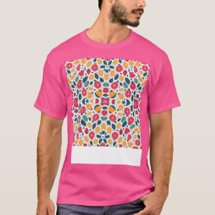 Camiseta Fruta de Verão com aquarela Parte da fruta de Verã