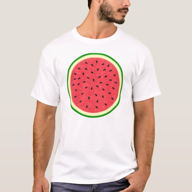 Camiseta Fruta de Verão com Fatia de Água (Frente)
