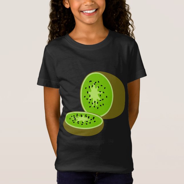 Camiseta Fruta de Verão de Kiwi (Frente)